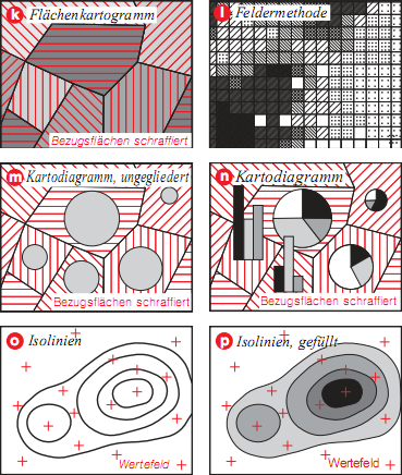 Kartographische Darstellungsmethoden 4